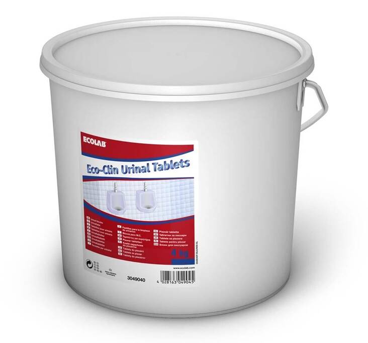 Ecolab Eco-Clin urinaalitabletti 4 kg noin 130 kpl yrityksille