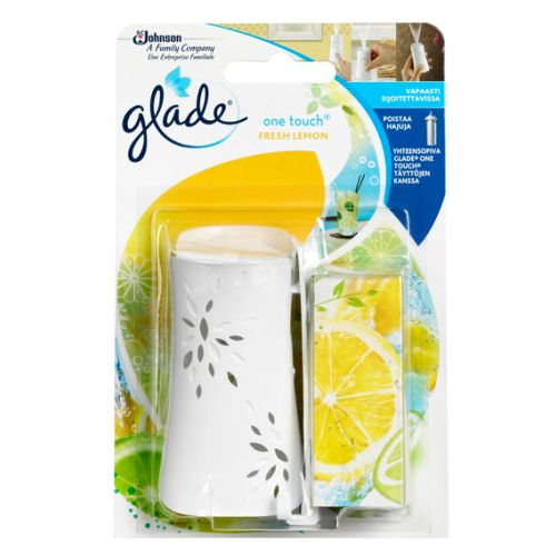 Glade One Touch Fresh Lemon ilmanraikastinlaite + pullo 10 ml yrityksille