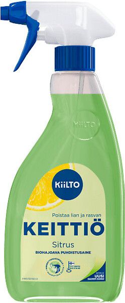 KIILTO Keittiö puhdistussuihke 600ml yrityksille