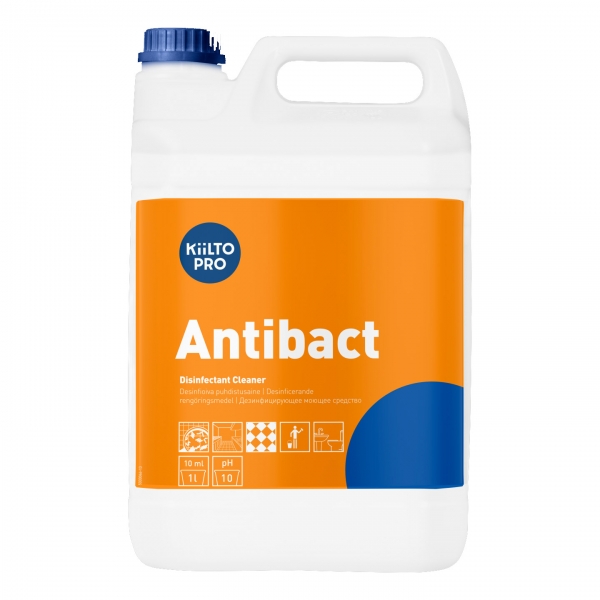 Kiilto Pro Antibact desinfioiva yleispuhdistusaine 5 L yrityksille