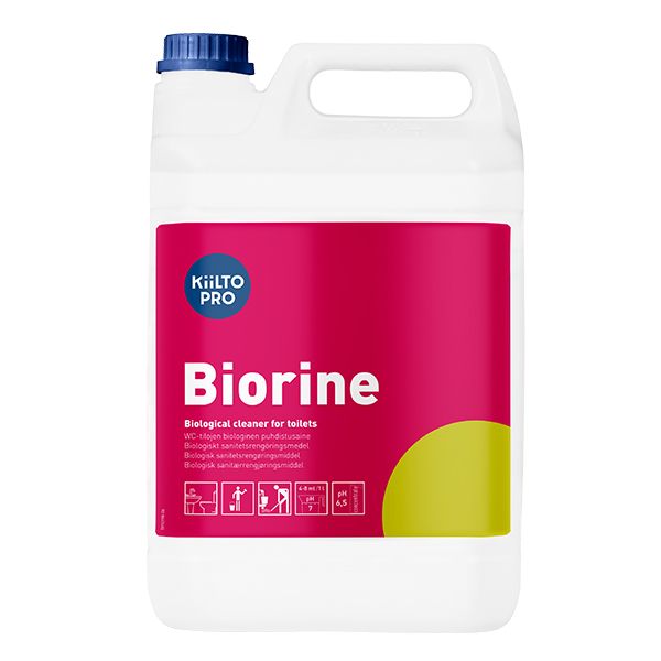 Kiilto Pro Biorine saniteettitilojen puhdistusaine 5L yrityksille