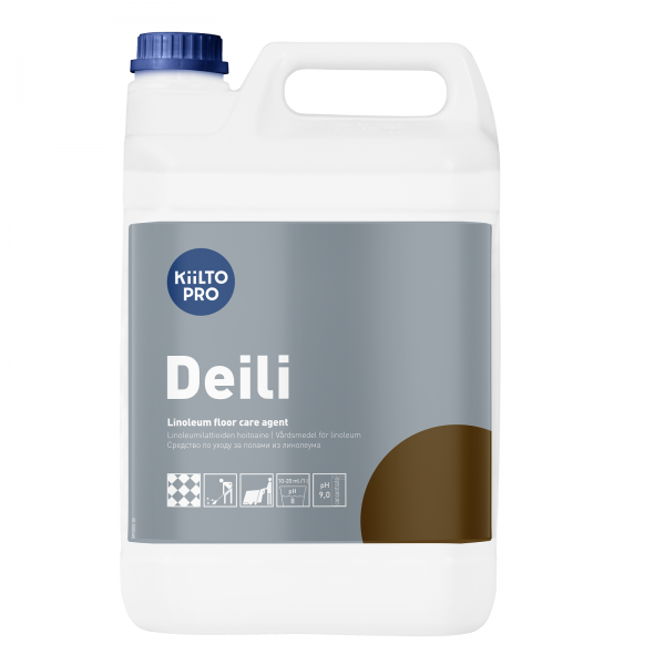 Kiilto Pro Deili linoleumilattioiden hoitoaine 5 L – T7121.005 yrityksille