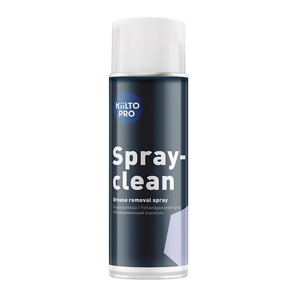 Kiilto Pro SprayClean rasvan- ja liimanpoistospray 400 ml yrityksille