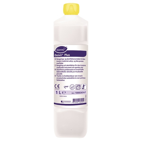 Oxivir Plus desinfektioaine tiiviste 1 L yrityksille
