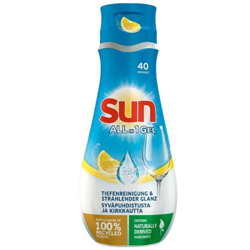Sun all-in-1 konetiskigeeli 700ml Lemon yrityksille