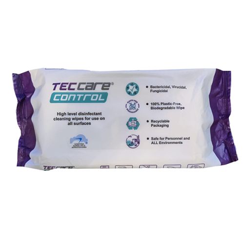 TECcare® Control desinfektioliina biohajoava 100 kpl yrityksille