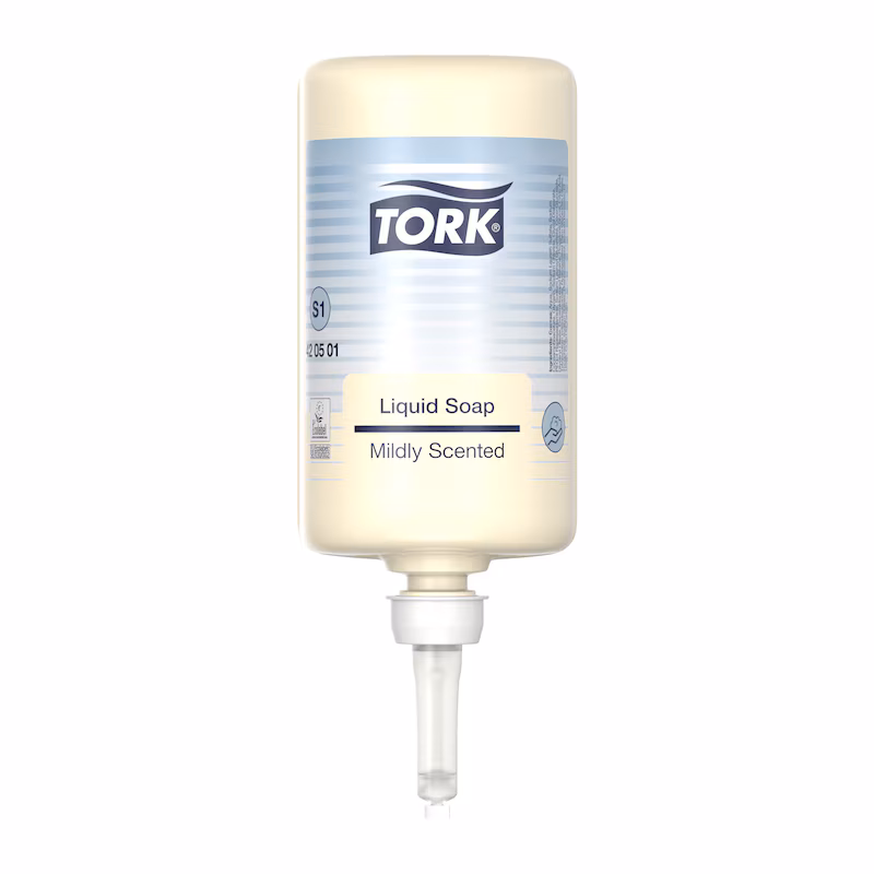 Tork S1 Mildly Scented nestesaippua 1L - 420501 yrityksille