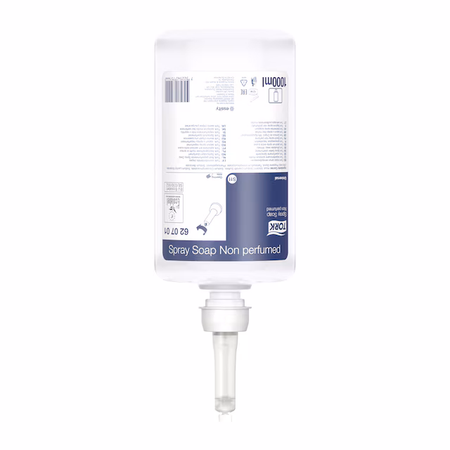 Tork S11 Spraysaippua hajusteeton 1 L – 620701 yrityksille